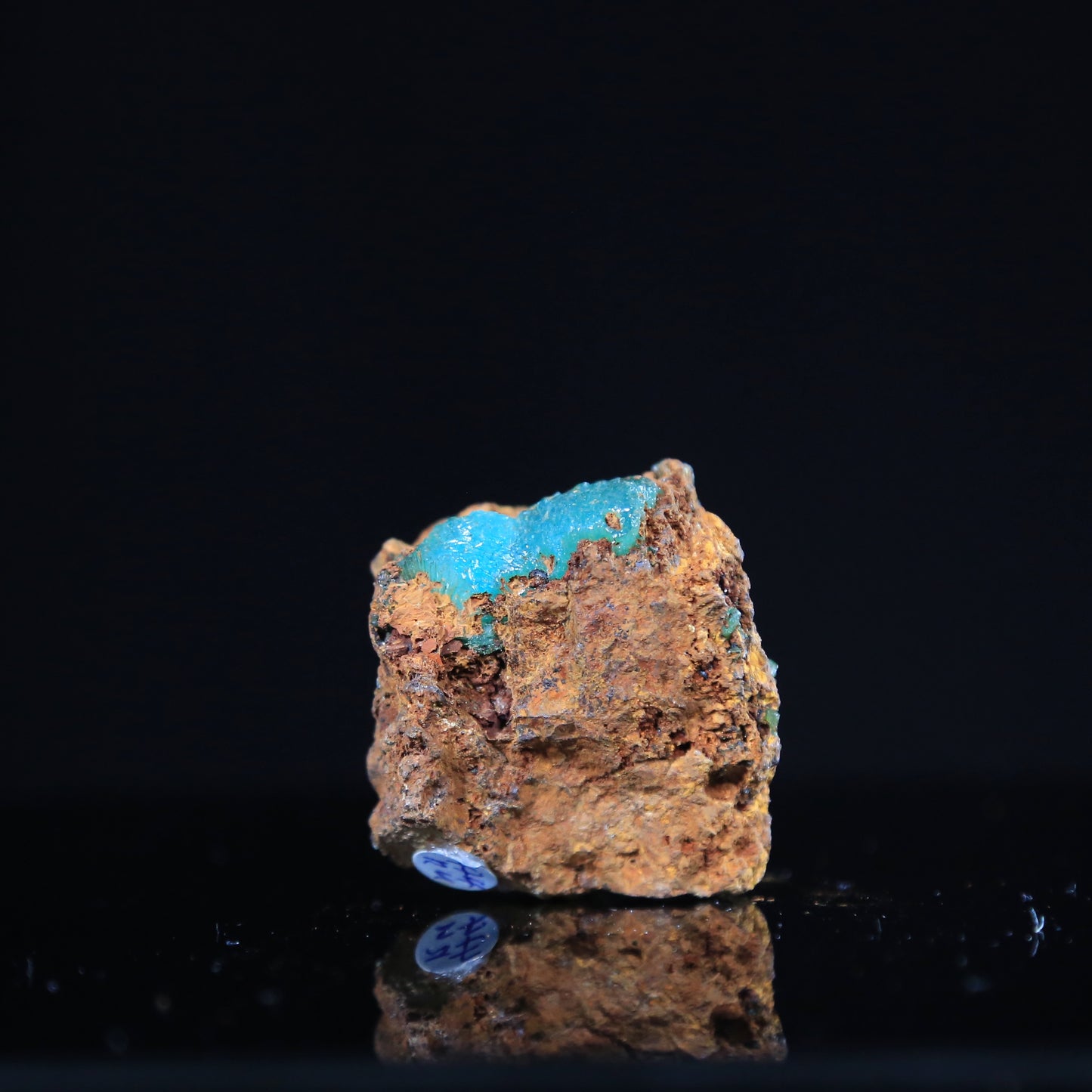 Adamite var Copper-bearing from Russia