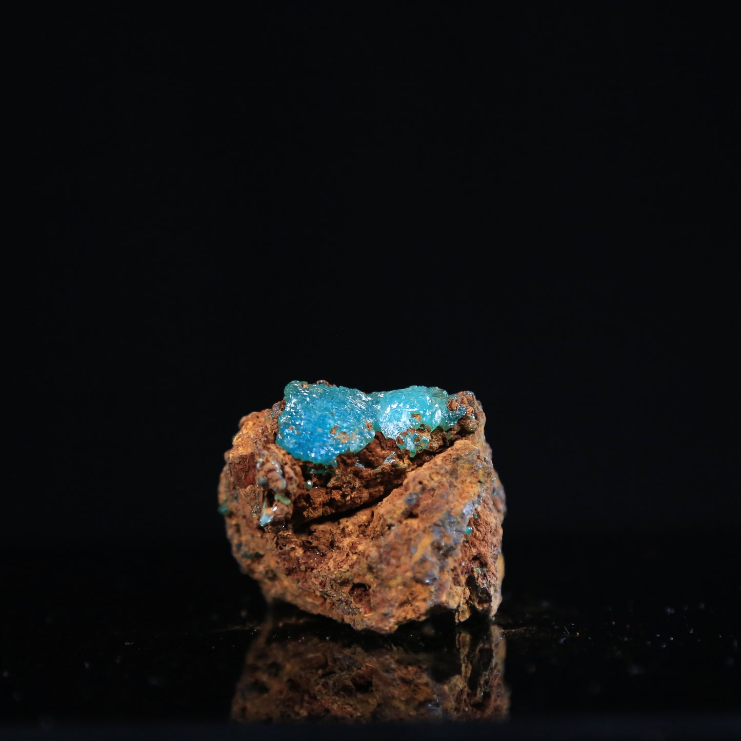 Adamite var Copper-bearing from Russia