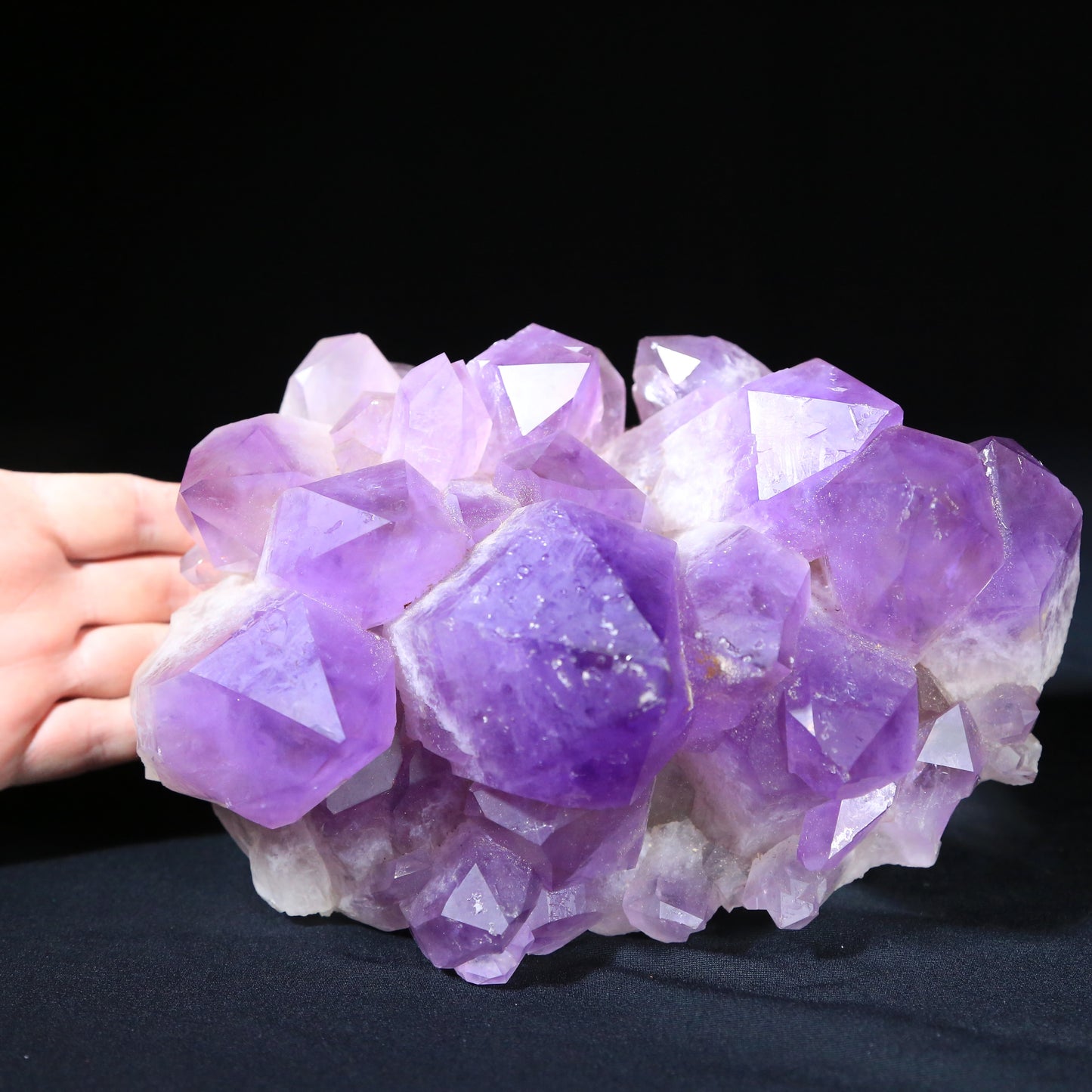 Amethyst from Bolivia Hot Purple (9 lbs 13 oz)