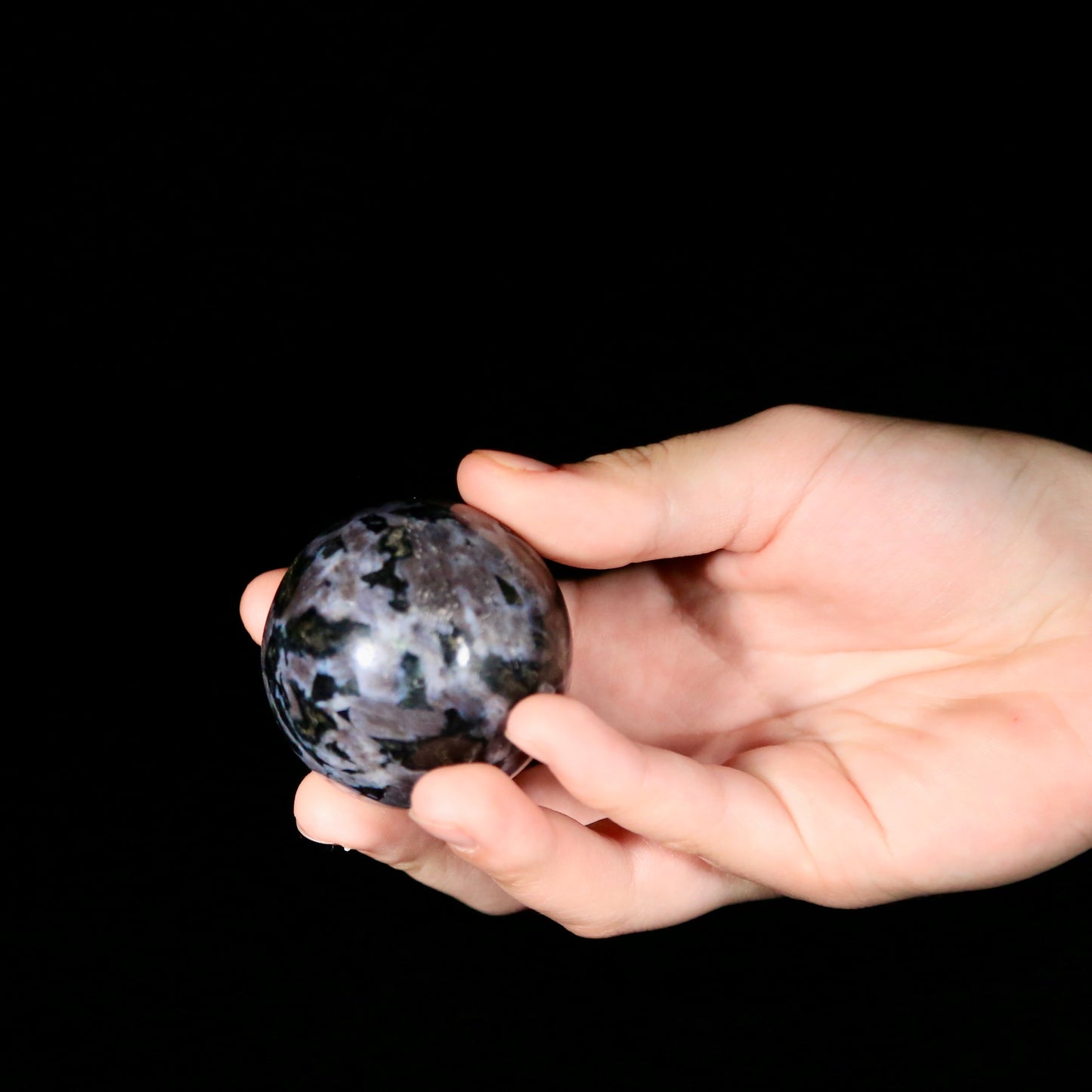Gabbro Sphere from Madagascar (medium 2 inch)