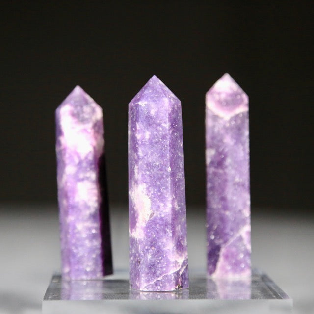 Lepidolite Point (70 grams)