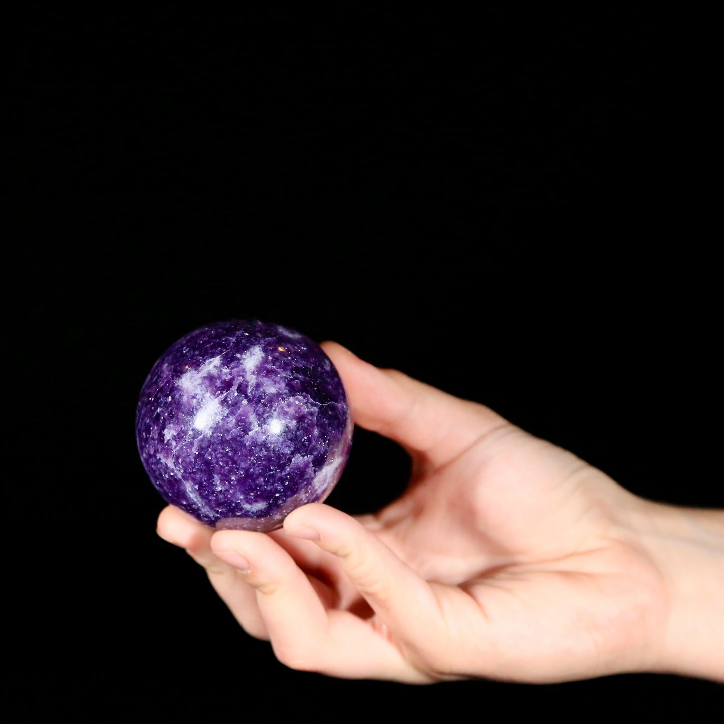 Lepidolite Sphere (large)