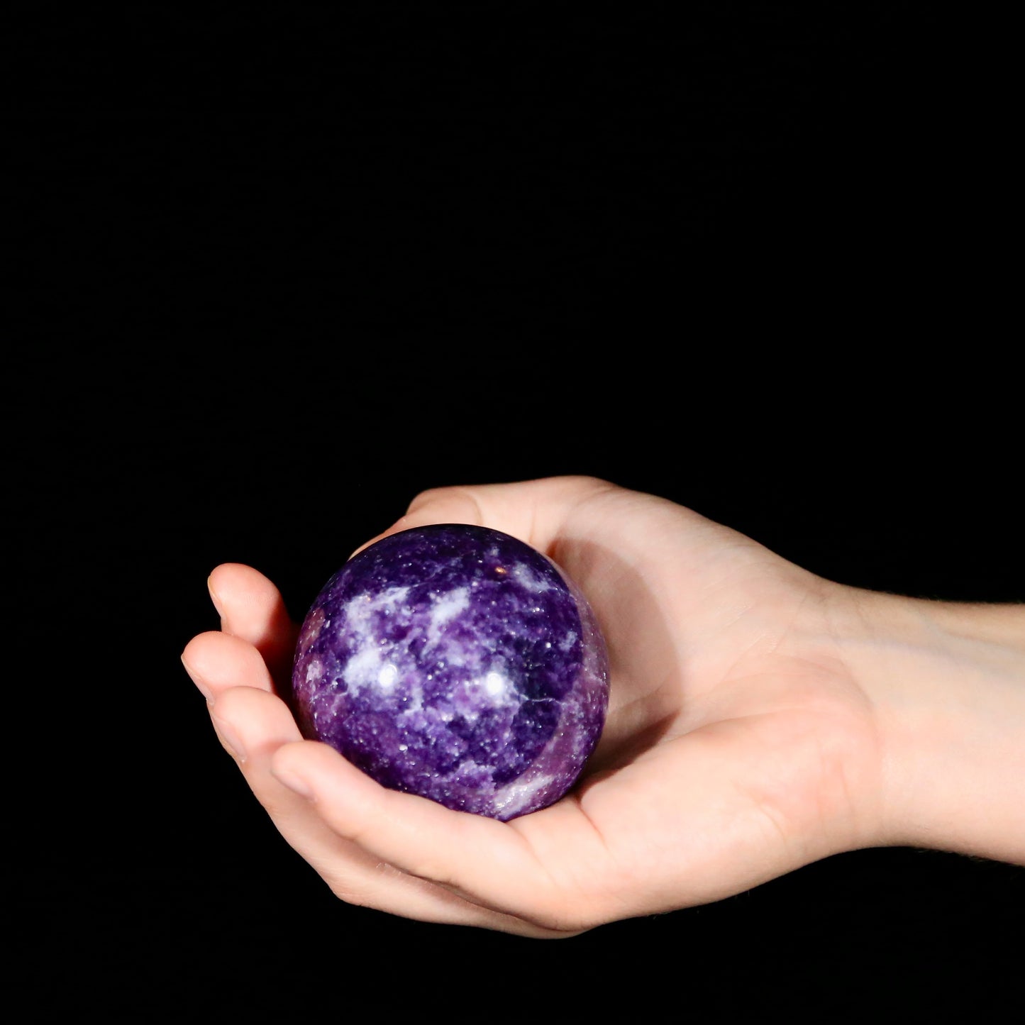Lepidolite Sphere (large)
