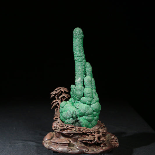 Malachite Stalactite from China (2 lbs 3oz)