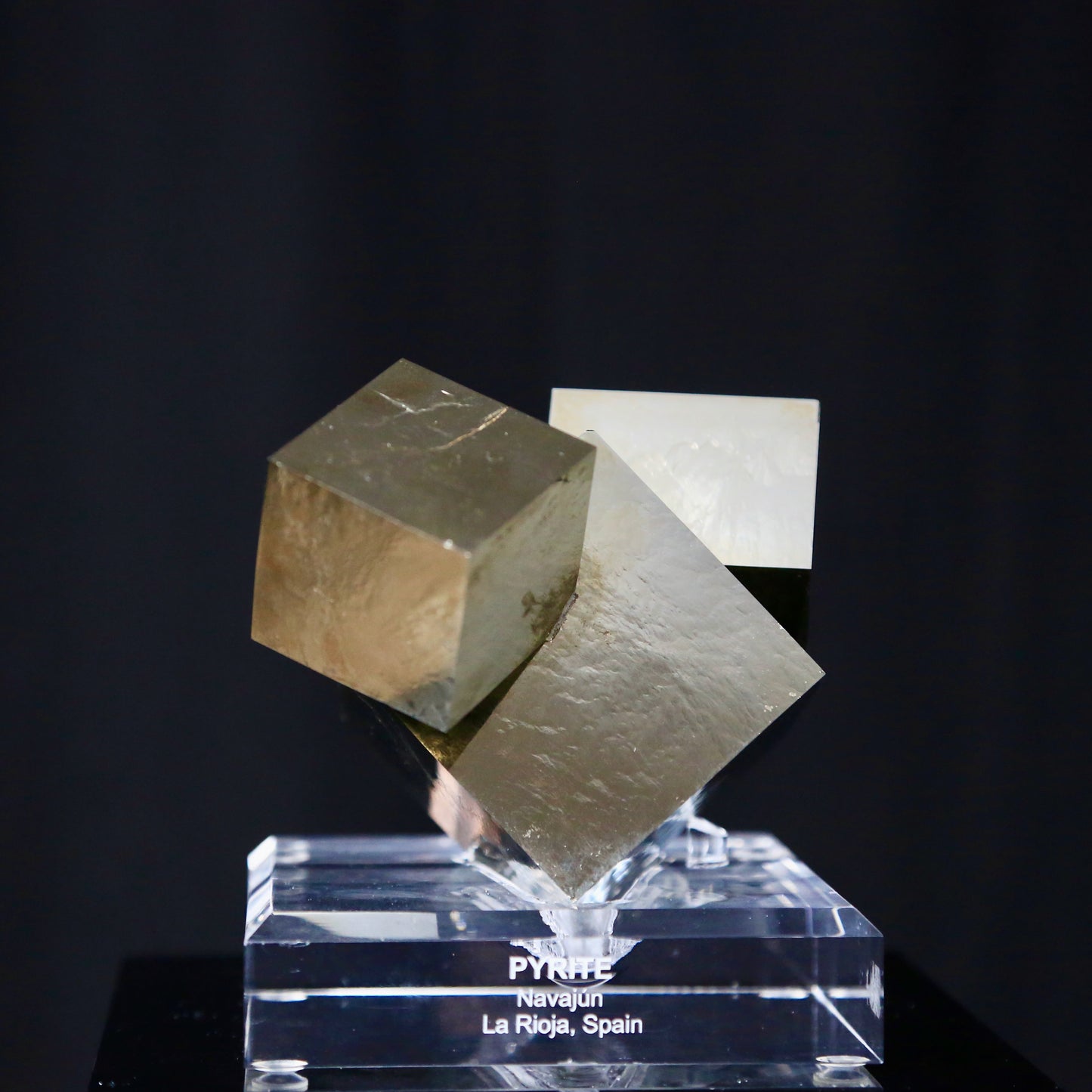 Pyrite Cubes from Navajun, La Rioja, Spain