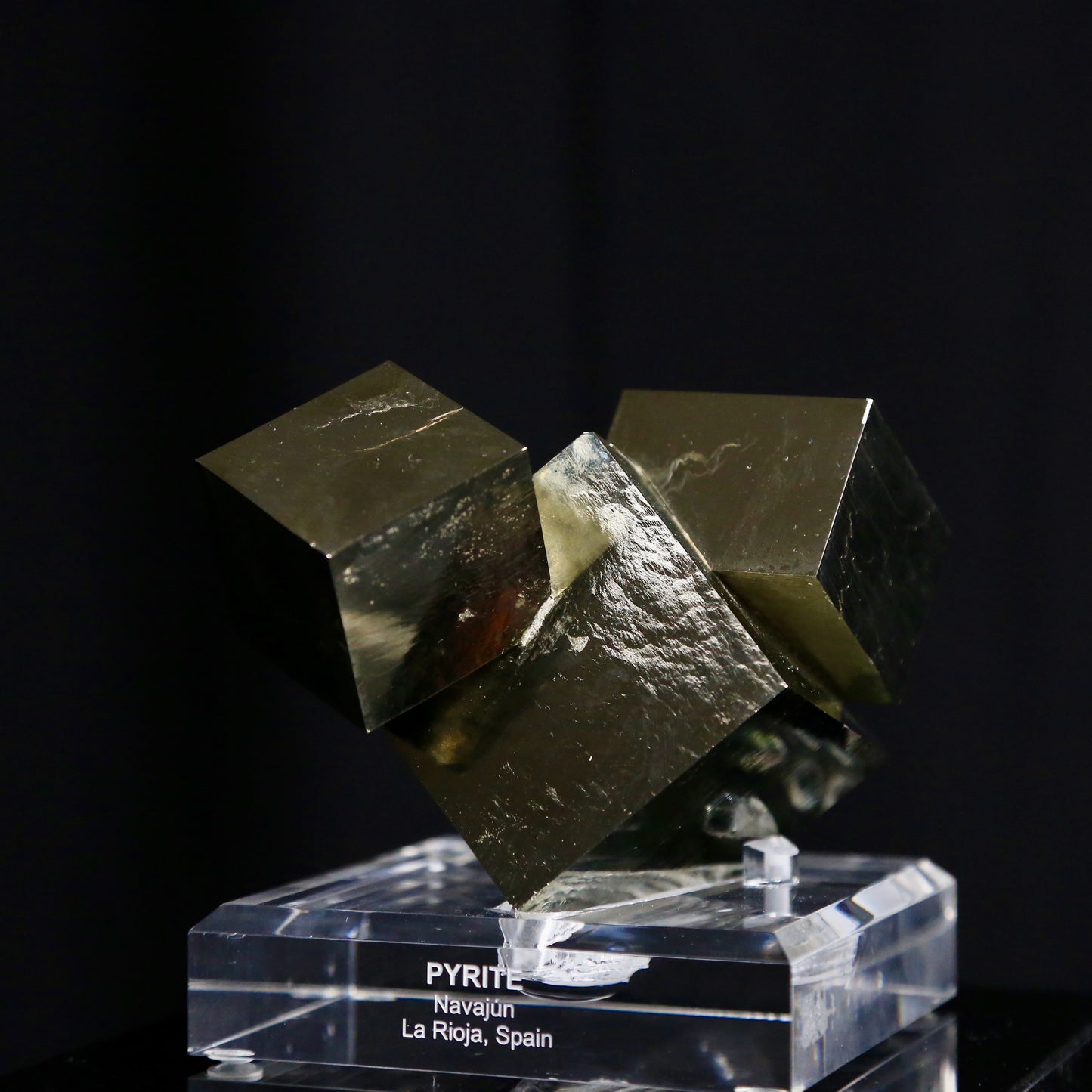 Pyrite Cubes from Navajun, La Rioja, Spain