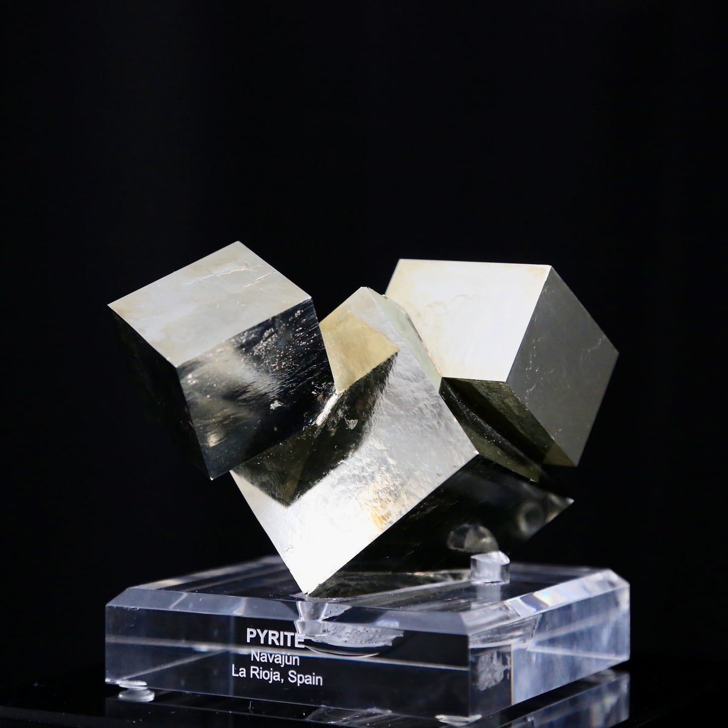 Pyrite Cubes from Navajun, La Rioja, Spain