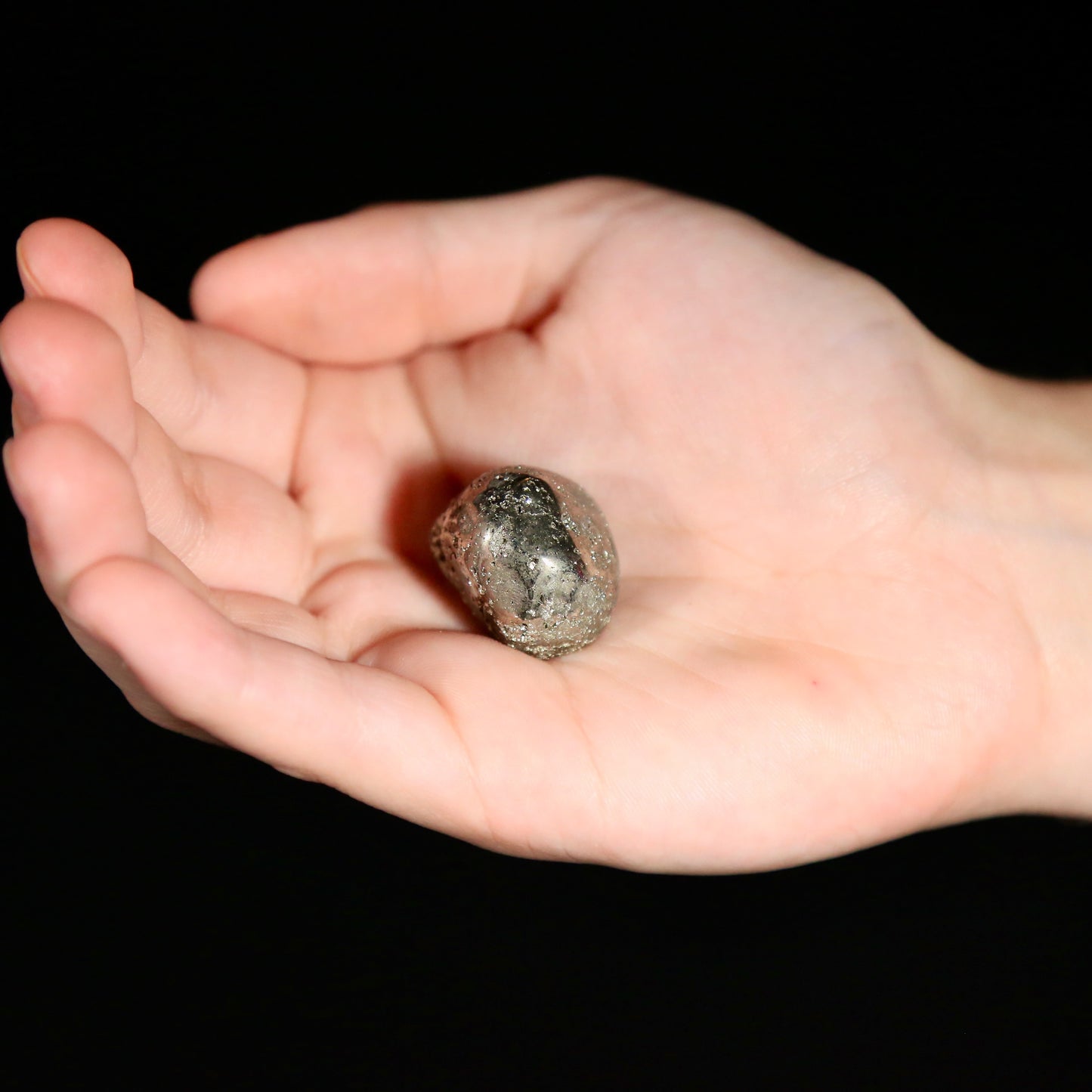 Pyrite from Peru Tumbled (medium)