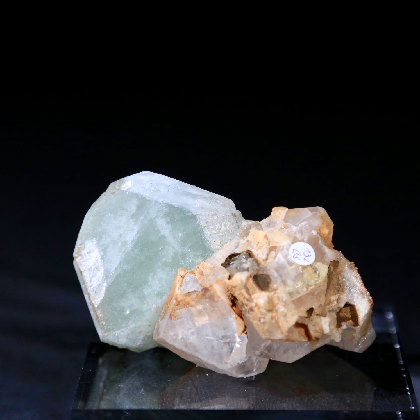 Datolite on Calcite from Russia (332 grams)