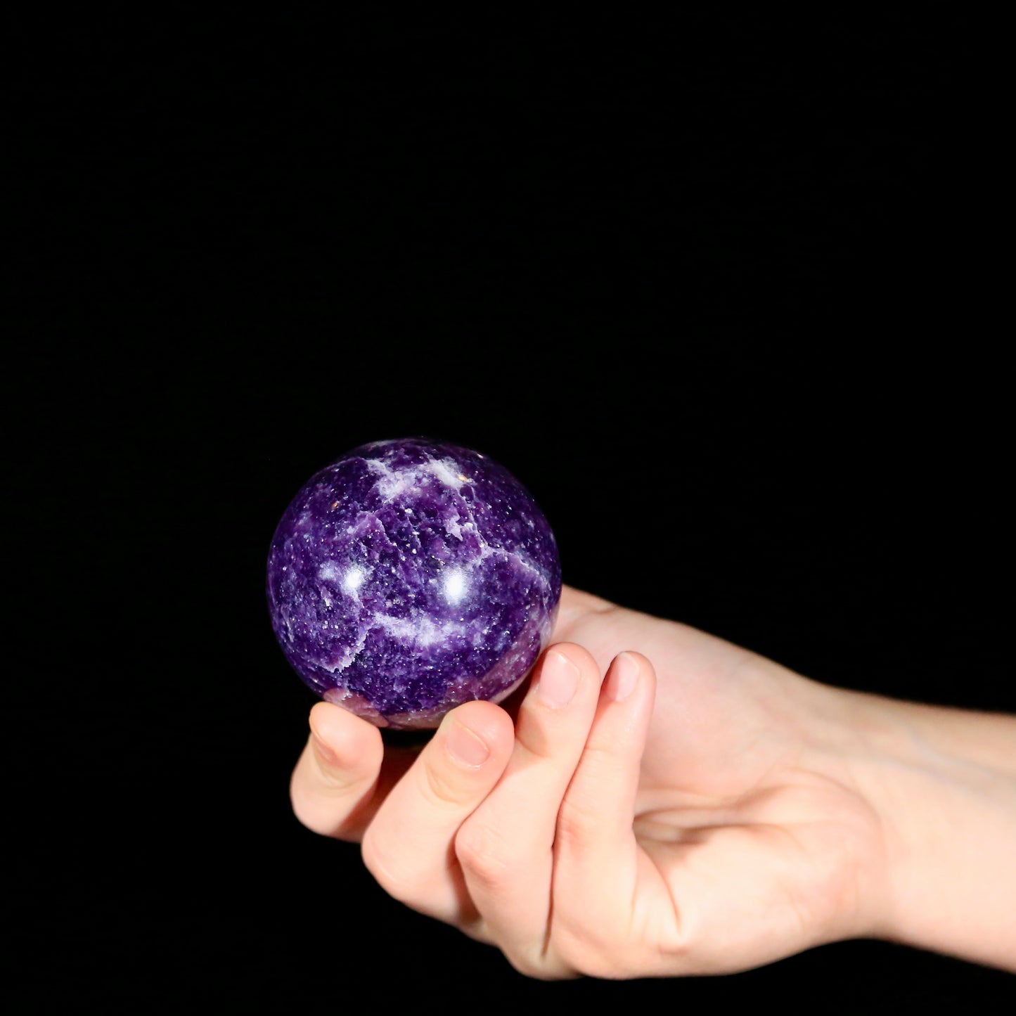 Lepidolite Sphere (large)